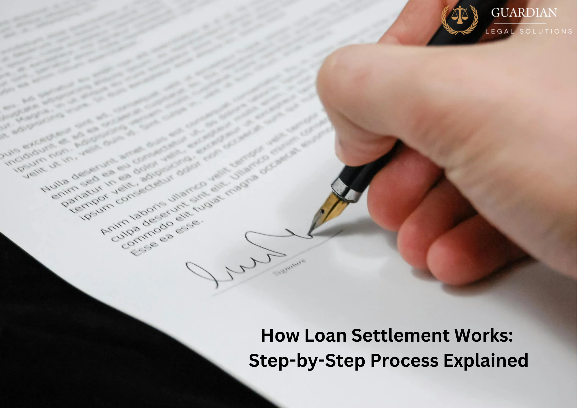 How Loan Settlement Works: Step-by-Step Process Explained